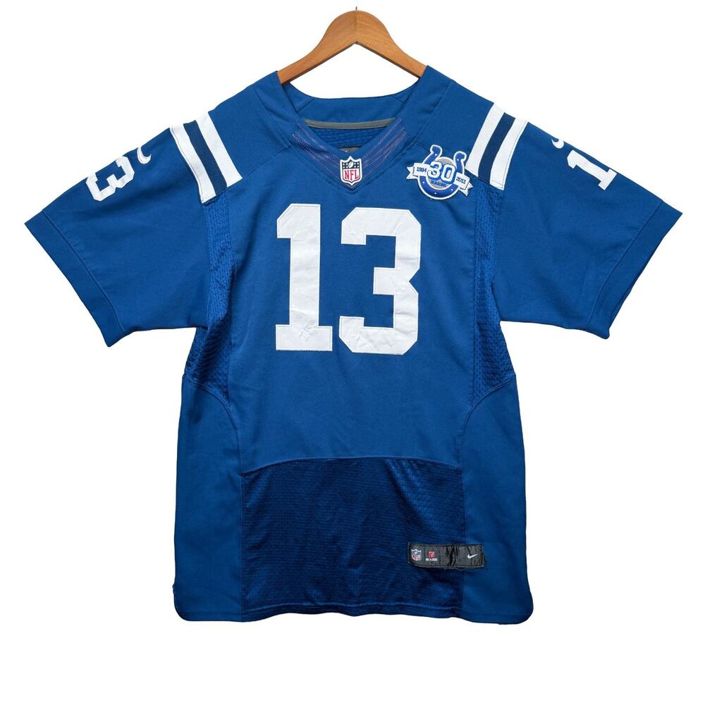 T. Y. Hilton Indianapolis Colts On Field Nike Player Jersey 30 Anniversary 44